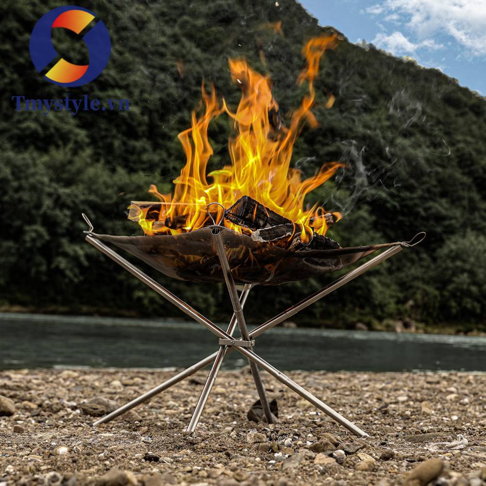 Vỉ Nướng Bbq Ngoài Trời Có Thể Tháo Rời Tiện Dụng