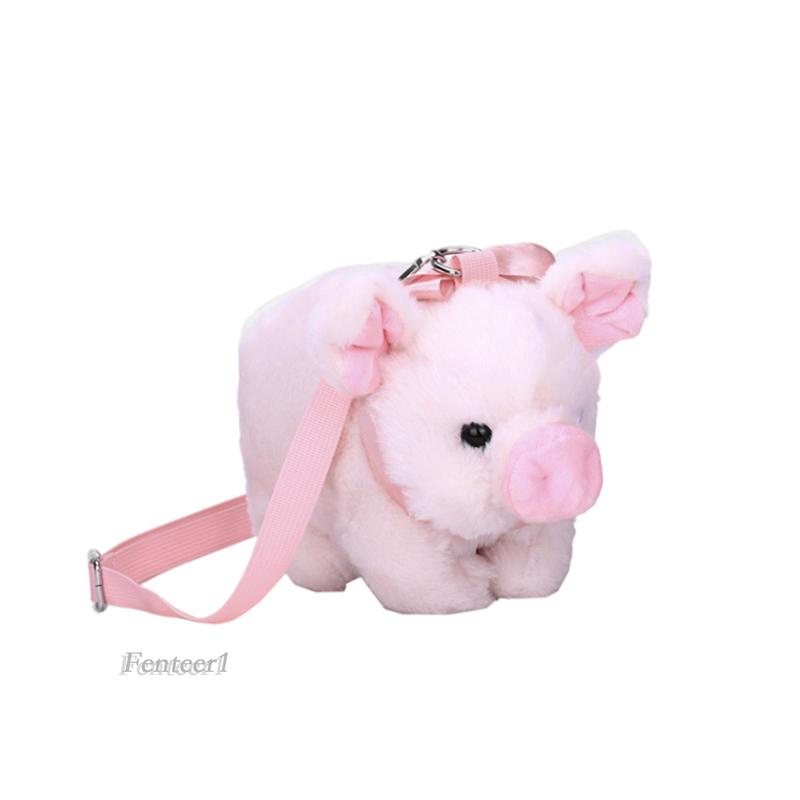 Túi Đeo Chéo Vai Hình Chú Heo Dễ Thương Thời Trang Xuân Hè Cho Nữ