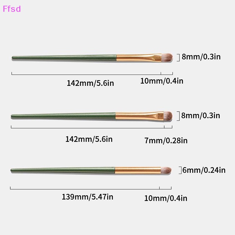 Set 3 Cọ Trang Điểm Phấn Mắt Mềm Mại Chuyên Nghiệp Cho Nữ