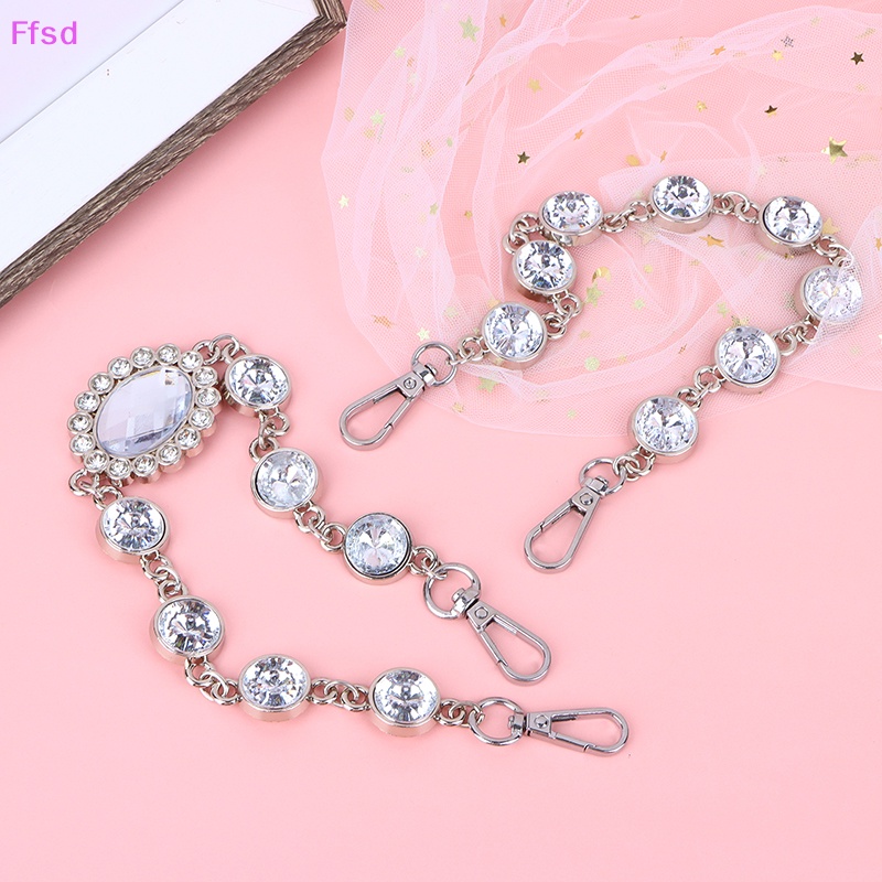 Dây Đeo Túi Xách Dạng Chuỗi Đính Đá Thời Trang Dành Cho Nữ