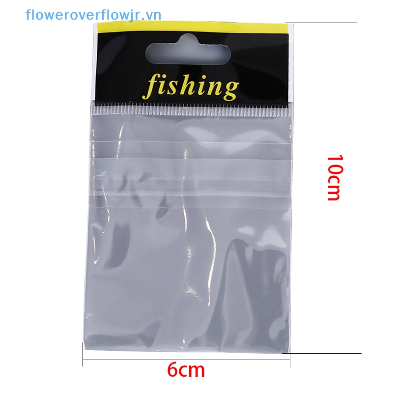 Set 100 Túi Đựng Phụ Kiện Câu Cá Tiện Dụng Chất Lượng Cao