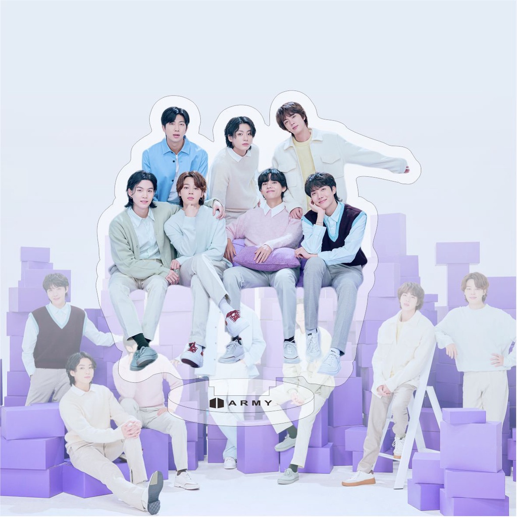 Ảnh Nhóm Nhạc Kpop Bangtan Boys V Jimin FESTA Kỉ Niệm Lần Thứ 10