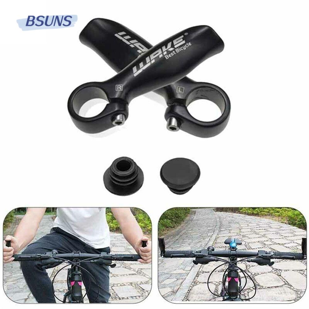 BSUNS 1 Cặp Tay Lái Xe Đạp Thay Thế Bằng Hợp Kim Nhôm Và Cao Su