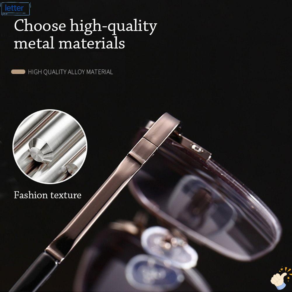 LET Kính Đọc Sách Gọng Siêu Nhẹ Bảo Vệ Mắt Thời Trang Cho Nam Và Nữ