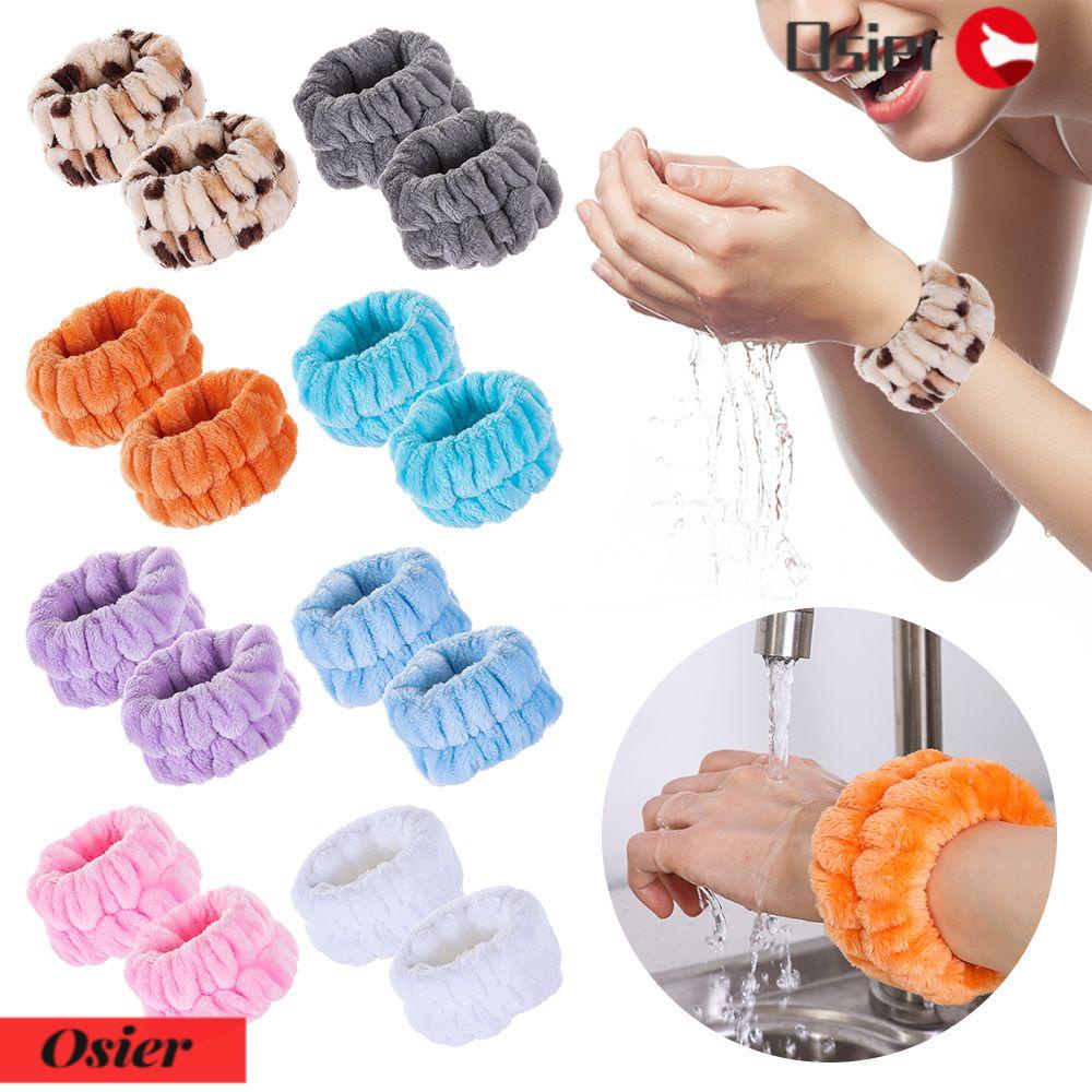 OSIER1 Vòng Đeo Tay Rửa Mặt Mềm Mại Ngăn Ngừa Chạm Khi Tập Yoga Chạy Bộ