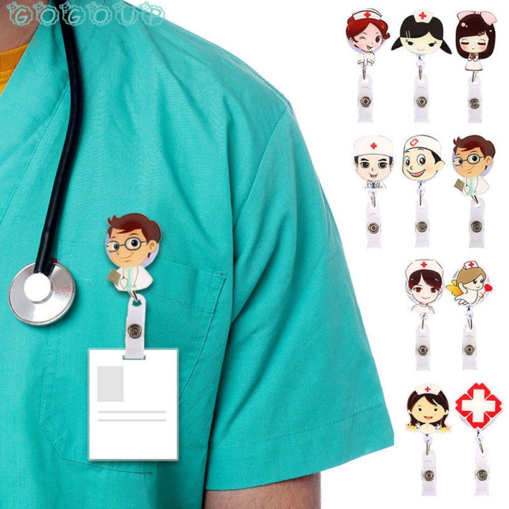 GOGOUP Giá Đỡ Kẹp Huy Hiệu Mini Bằng Acrylic Tiện Dụng Cho Văn Phòng