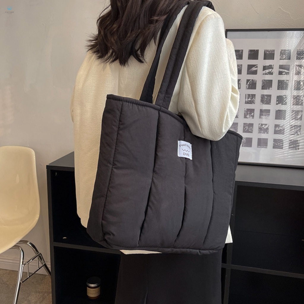 Túi Xách Nữ Vải Cotton Thiết Kế Đơn Giản Xinh Xắn