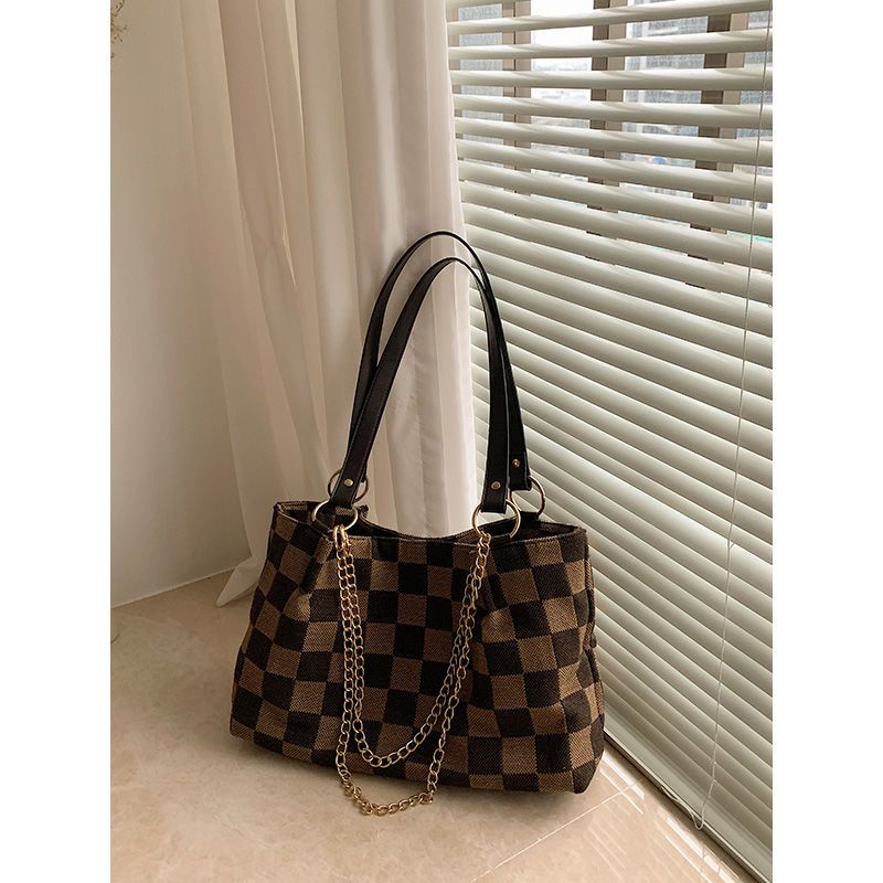 Túi Xách Canvas Sức Chứa Lớn Kiểu Dáng Đơn Giản Thời Trang Dành Cho Nữ