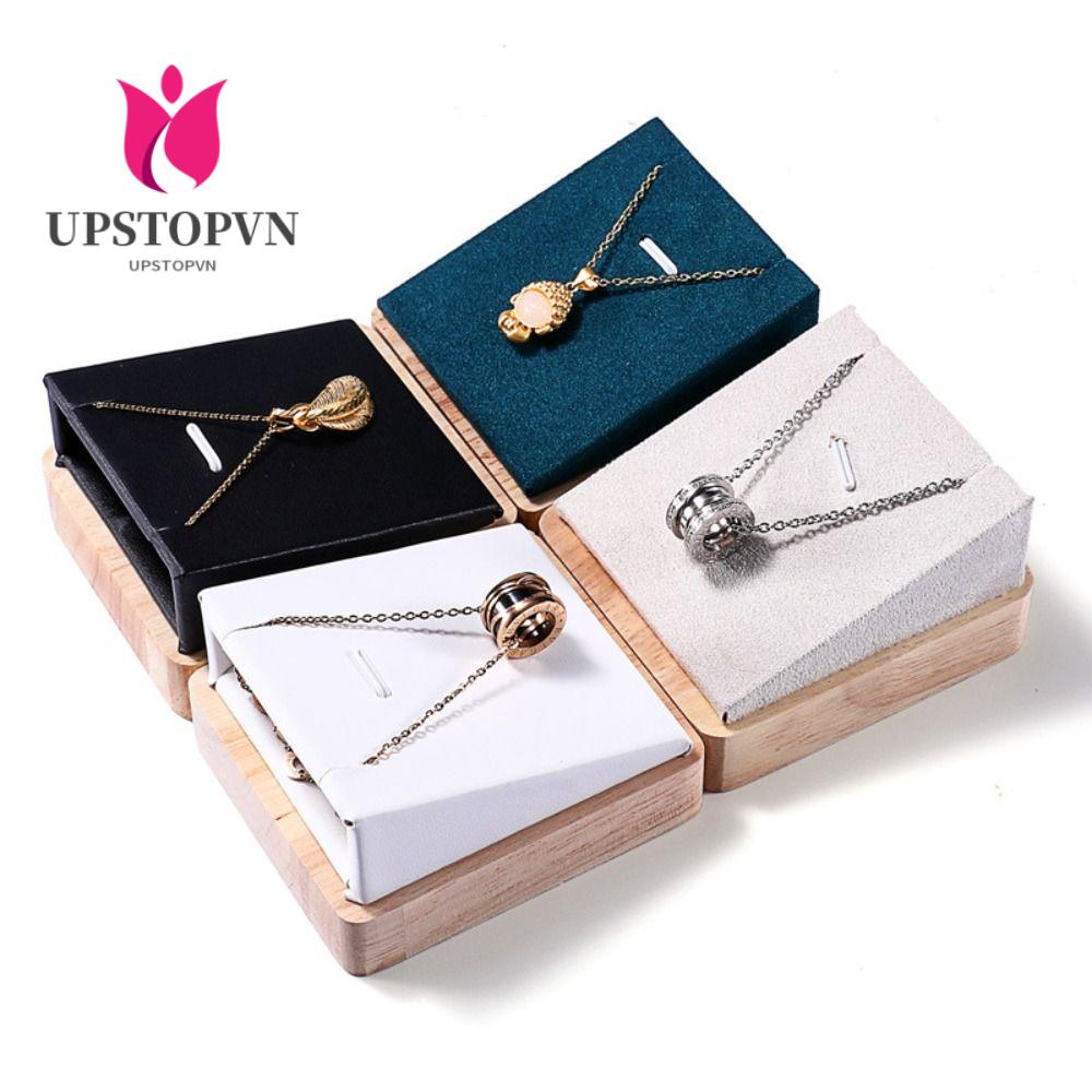UPSTOPVN Hộp Đựng Trưng Bày Trang Sức Bằng Nhung Sáng Tạo