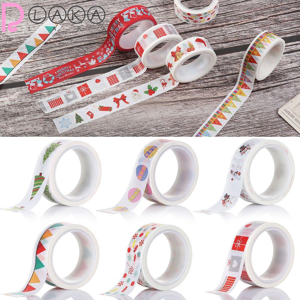 LAKAMIER 1 Cuộn Băng Keo Dán Bong Bóng Trang Trí Giáng Sinh DIY