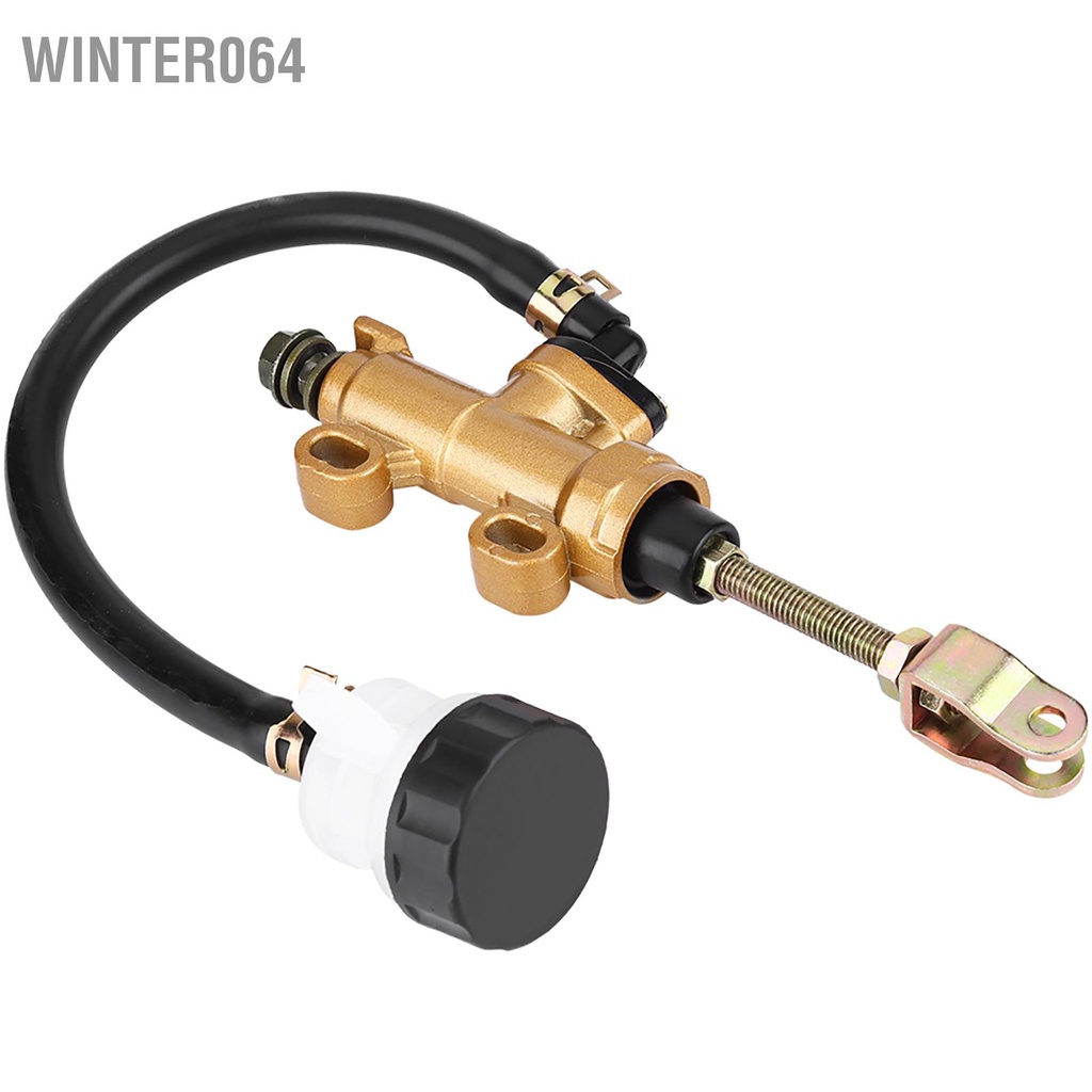 Winter064 Bơm xi lanh chính phanh chân sau đa năng có bình chứa cho xe máy đạp địa hình ATV