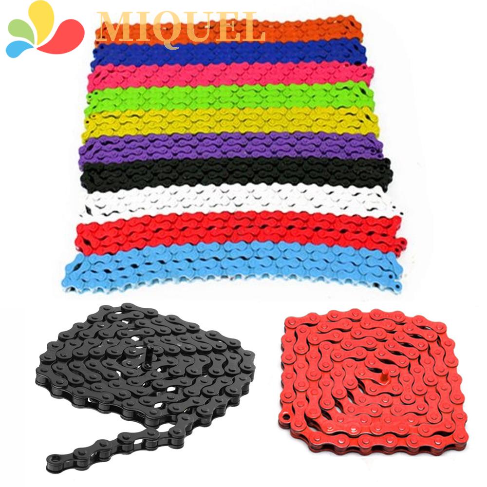 MIQUEL Bánh Răng Dây Xích Xe Đạp Nhiều Màu Sắc Blike 1 / 2 "x 1 / 8" Cho BMX