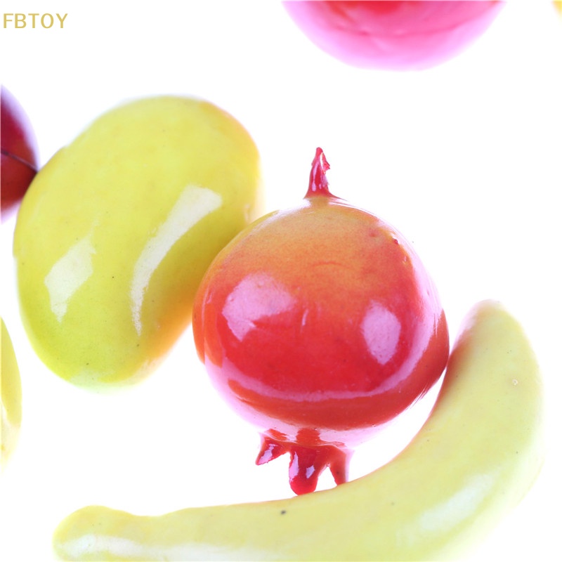 Bộ 20 Trái Cây Giả Mini Bằng Nhựa Dùng Trang Trí Nhà Bếp