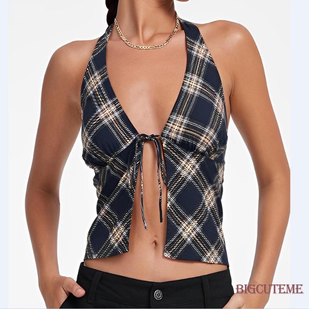 Áo Lửng Không Tay Thời Trang Quyến Rũ Dành Cho Nữ