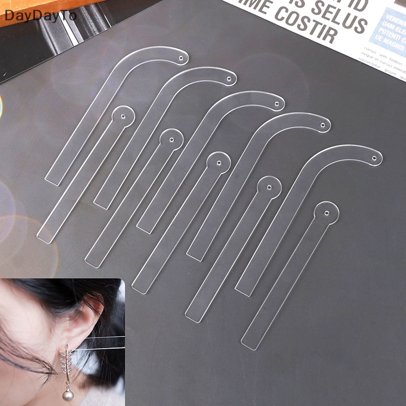 Set 1 / 5 Giá Đỡ Trưng Bày Bông Tai Bằng Acrylic Trong Suốt