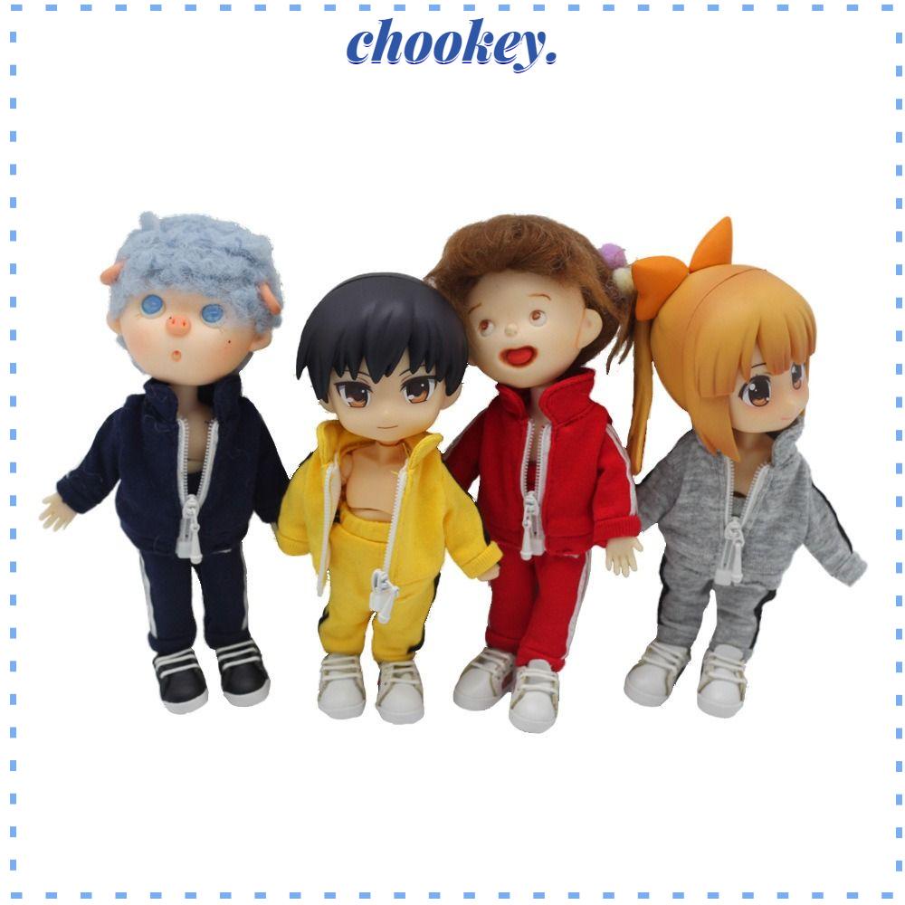 CHOOKEY Bộ Quần Áo Thể Thao Thời Trang Cho Búp Bê 1 / 11ob11 1 / 12