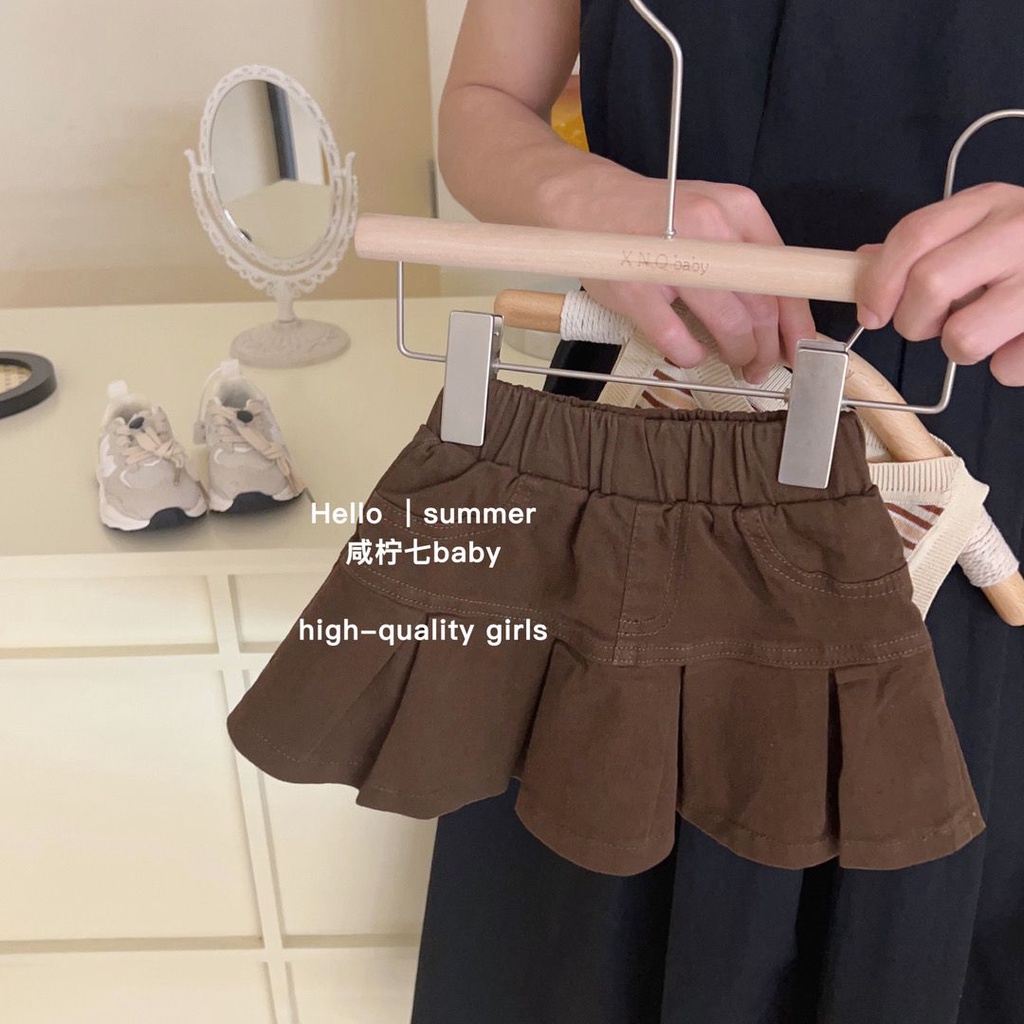 Áo Ba Lỗ Kẻ Sọc Thời Trang Hè Hàn Quốc Đáng Yêu Dành Cho Bé Gái 2023