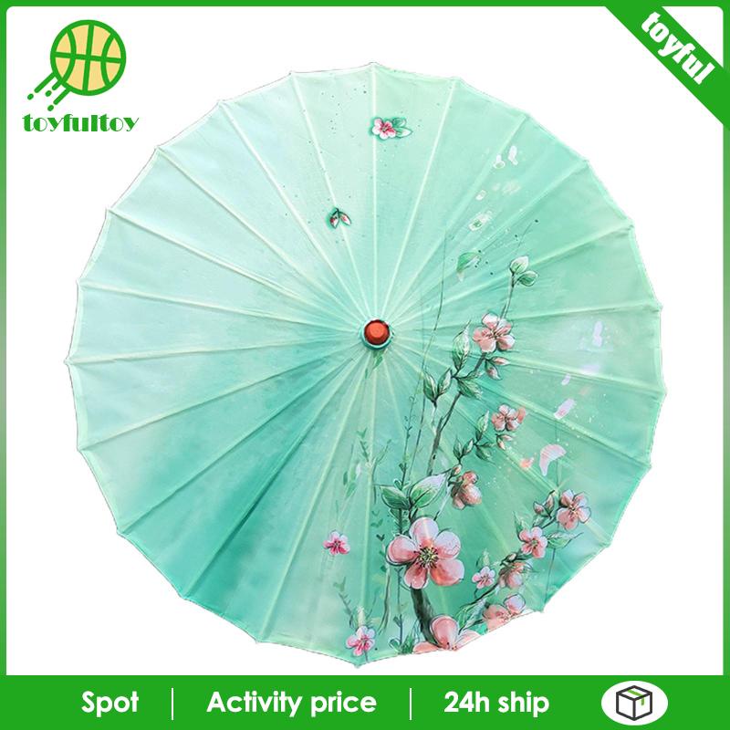 Dù Giấy Dầu 32 "Phong Cách Trung Hoa Cổ Điển Dùng Trang Trí Tiệc Cưới