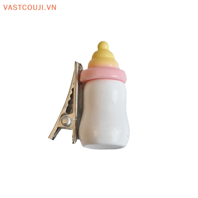Kẹp Tóc Hình Bình Sữa Nhỏ Dễ Thương Thời Trang Cho Nữ