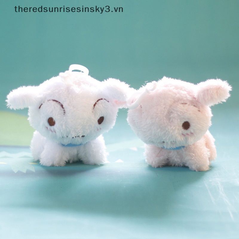 # # Thời Trang Móc Khóa Thú Nhồi Bông Hình Chú Chó Shin-Chan Nohara Shiro Nhật Bản