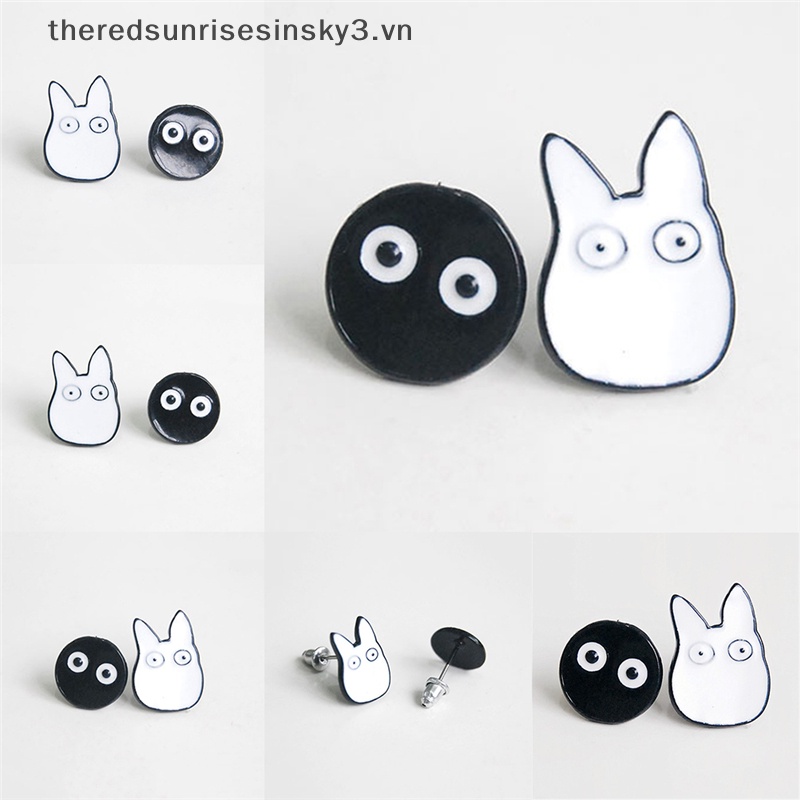 1 Đôi Bông Tai Hình Hoạt Hình Totoro Đáng Yêu Dành Cho Nữ
