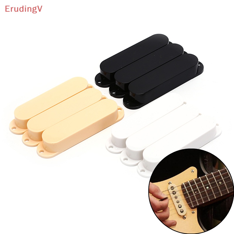Set 3 Vỏ Bọc Pickup Một Cuộn Bằng Nhựa Cho Đàn Guitar Điện