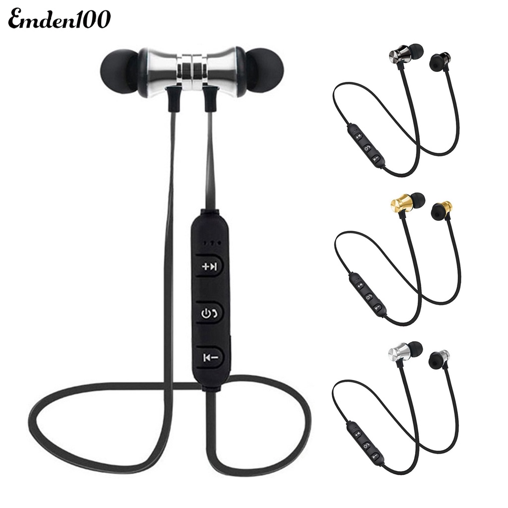 [EMDEN] Tai Nghe Nhét Tai Thể Thao XT11 Không Dây Kết Nối Bluetooth ic