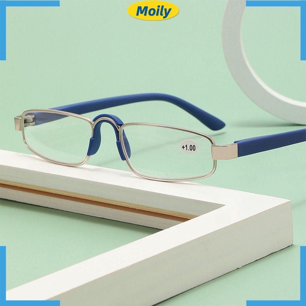 MOILYVN Kính Đọc Sách Bảo Vệ Mắt Phong Cách Vintage Sự Bảo Vệ