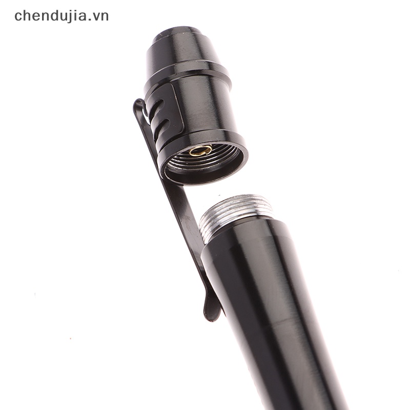 Đèn Pin Mini 395nM 380nM 365nM UV LED Hình Cây Bút Chất Liệu Nhôm