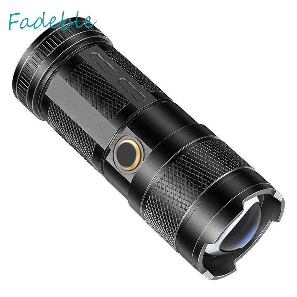 Đèn Pin 30W LED COB 1500mAh 1000LM Sạc USB Loại C Chống Thấm Nước