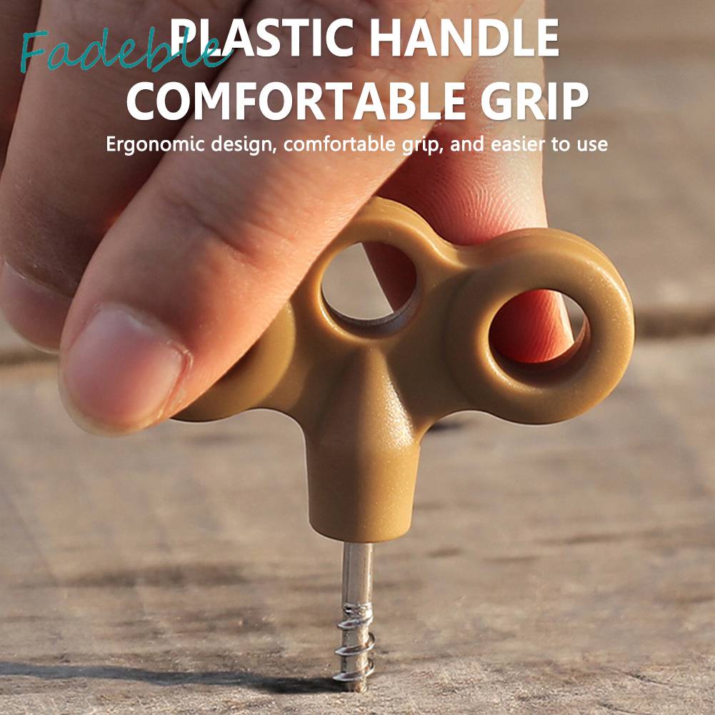 Set 5 Chốt Khóa Dây Lều Cắm Trại Tiện Lợi