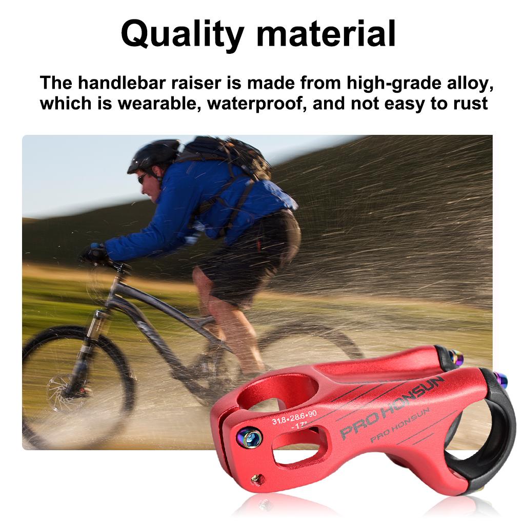 Trục Nối Dài Bằng Kim Loại Màu Đen 90mm Thông Dụng Gắn Tay Lái Xe Đạp Leo Núi DIY