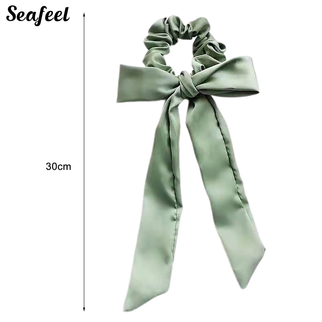 Dây Buộc Tóc Họa Tiết Caro Thanh Lịch Cho Nữ