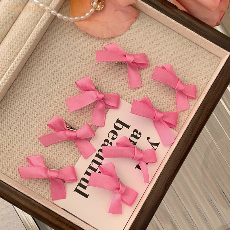 Set 5 Kẹp Tóc Nơ Nhỏ Dễ Thương Thời Trang Mùa Hè Cho Bé Gái