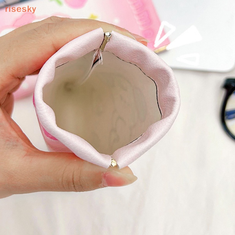 Hộp Đựng Mắt Kính Bằng Da PU Họa Tiết Hoạt Hình Chú Chó Dễ Thương Tiện Dụng Cho Học Sinh