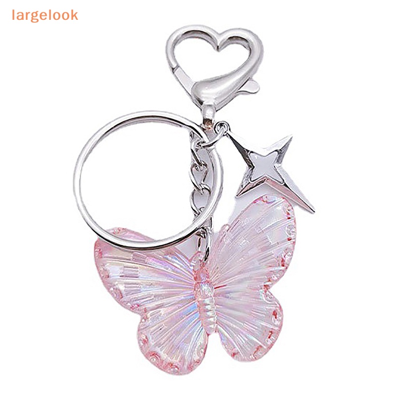 Móc Khóa Hợp Kim Y2K Hình Bướm Vintage Thời Trang