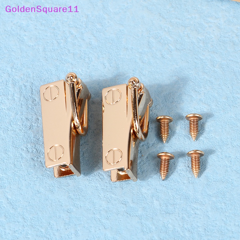 1 Bộ Kẹp Mỏ Neo Bằng Kim Loại Mạ Vàng Kèm Vòng Móc Chữ D Cho Túi Xách