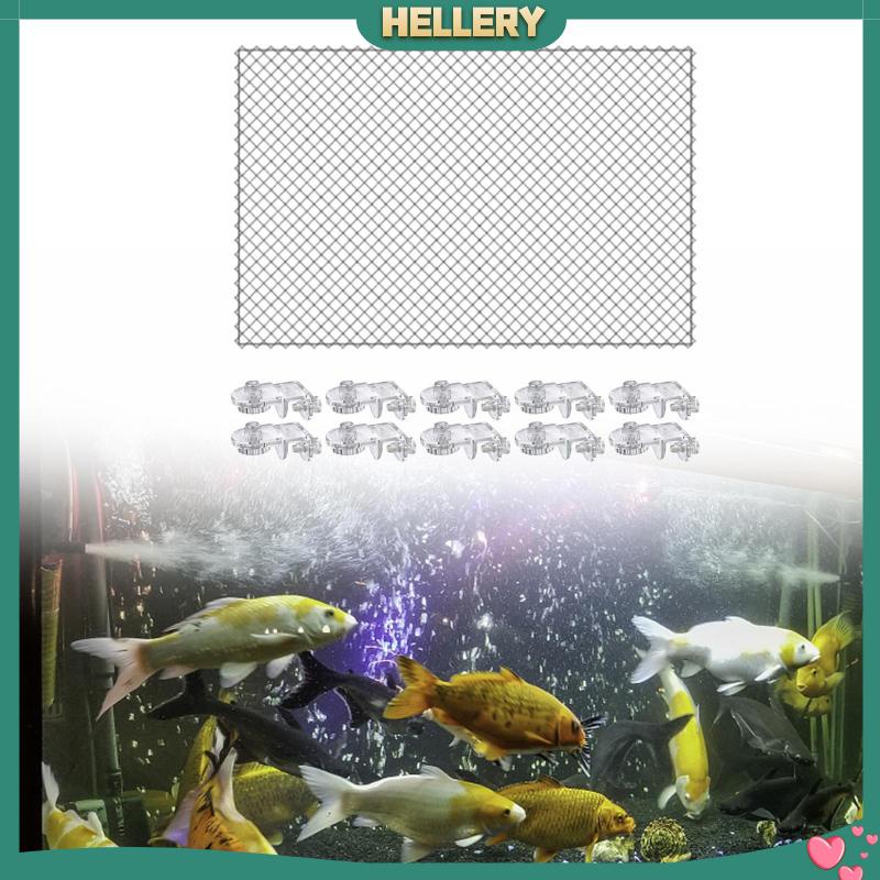 Tấm Lưới Che Bể Cá Có Kẹp Thay Thế Tiện Dụng Ốp