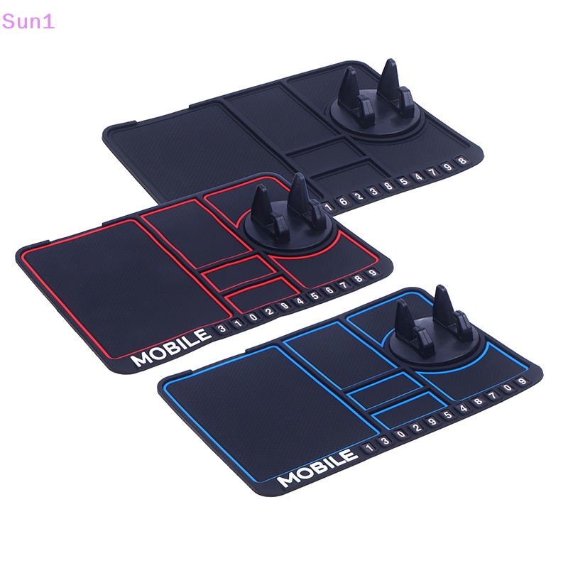 Sun1 > Giá Đỡ Điện Thoại / Bảng Điều Hướng Xoay 360 Độ Chống Trượt Sáng Tạo Và Thiết Thực Cho Xe Hơi