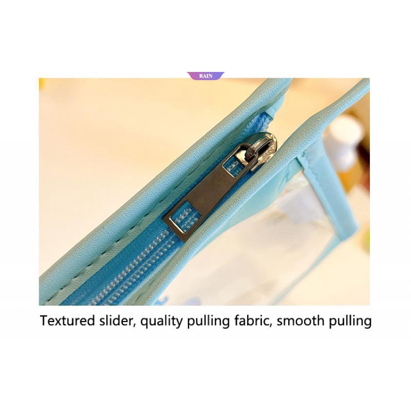 1 Túi Đựng Bút Bằng PVC Trong Suốt Hình Cinnamoroll Kuromi My Melody Dễ Thương