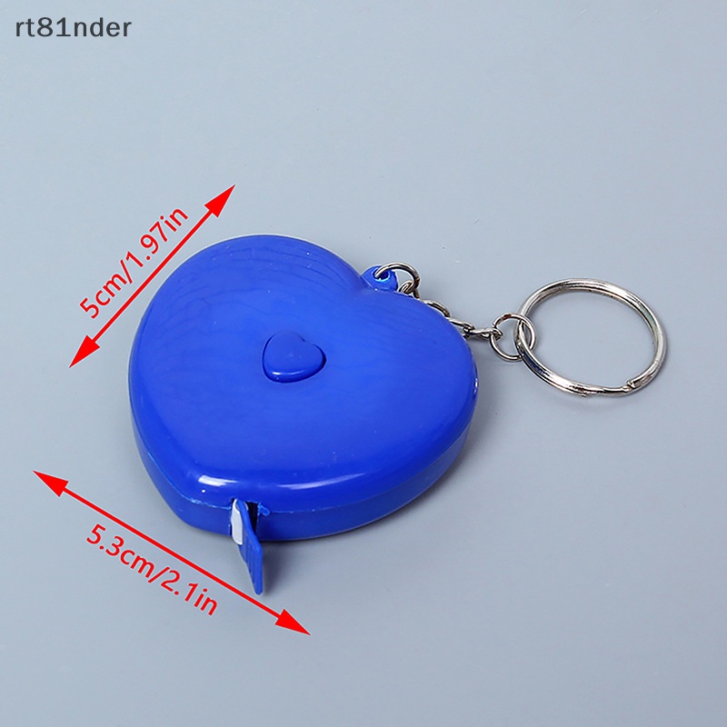 Rt Thước Dây Mềm Dẻo Dài 1.5m Hình Trái Tim Chuyên Dụng Cho Thợ May / Đo Lường