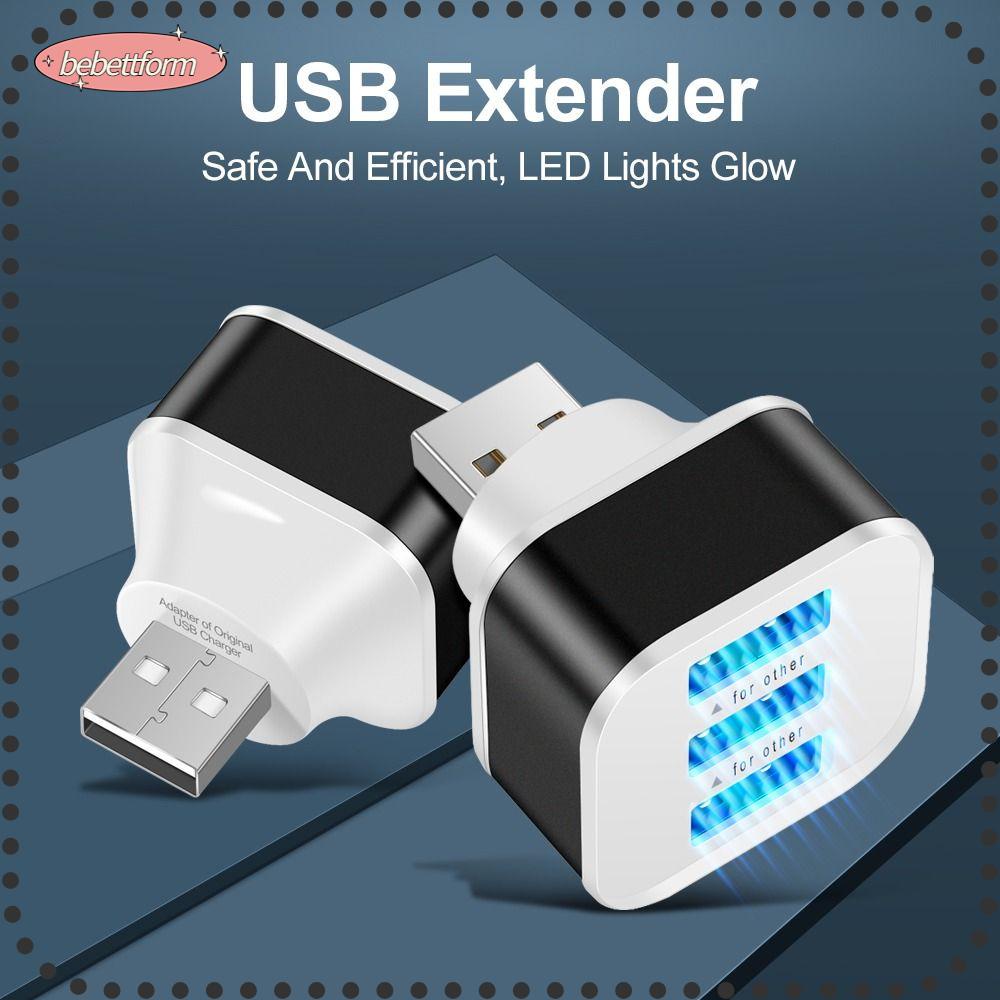 BEBETTERM Bộ Chia 3 Cổng USB 2.0 Tốc Độ Cao