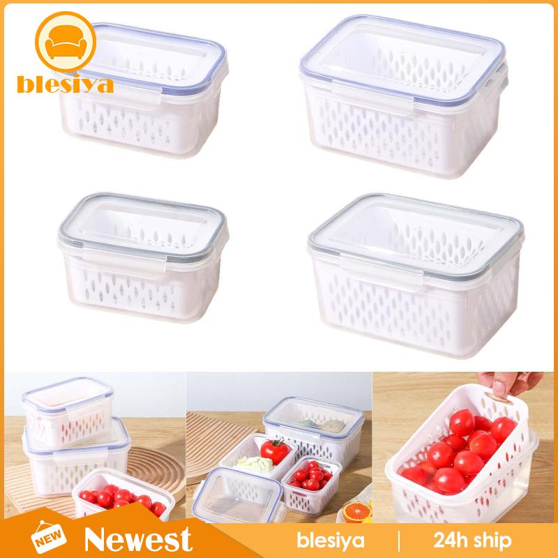 Rổ Đựng Thực Phẩm Có Thể Tháo Rời Tiện Dụng Cho Tủ Lạnh