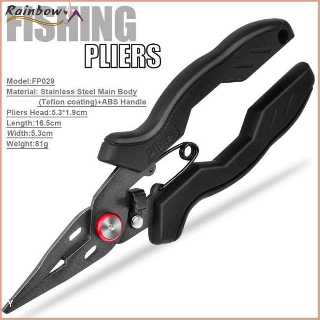 Kìm Gỡ Lưỡi Câu Cá Bằng Thép Không Gỉ Tiện Dụng