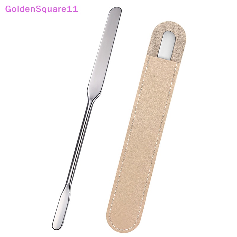 Set 2 Thanh Trộn Kem Nền / Phấn Mắt Bằng Inox Tiện Dụng