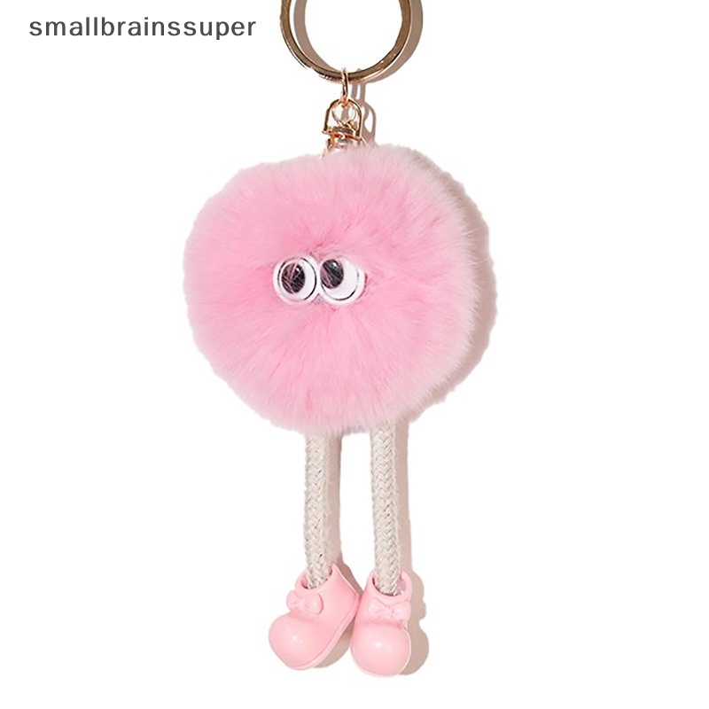 Móc Khóa Lông Thỏ Nhỏ Nhắn Dễ Thương Dành Cho Nữ