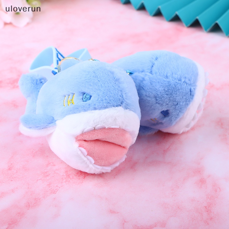 Móc Khóa Hình Cá Mập Nhồi Bông Đáng Yêu Dành Cho Bé