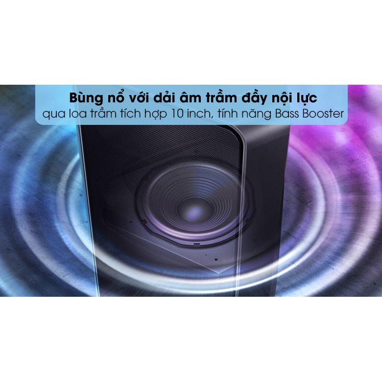 Loa Tháp Samsung MX-T50-T70/XV 1500W Hàng chính hãng - bảo hành 12 tháng + kèm 1 mic b518