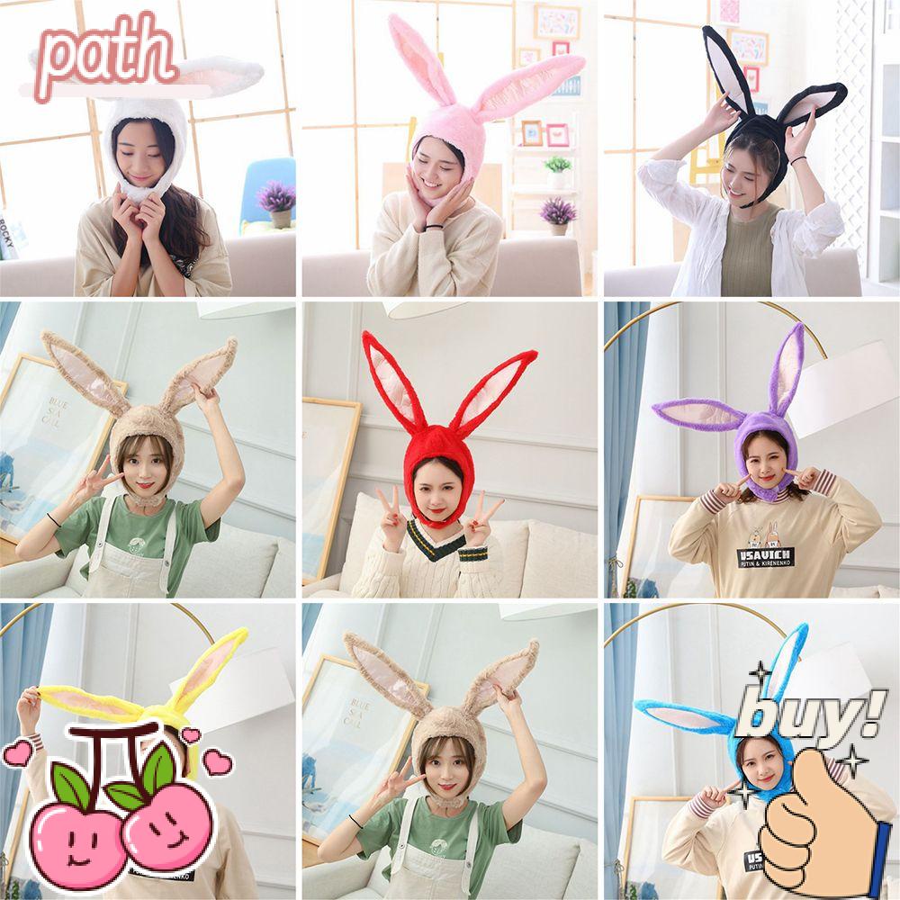 PATH Mũ Tai Thỏ Nhồi Bông Ngộ Nghĩnh Đáng Yêu