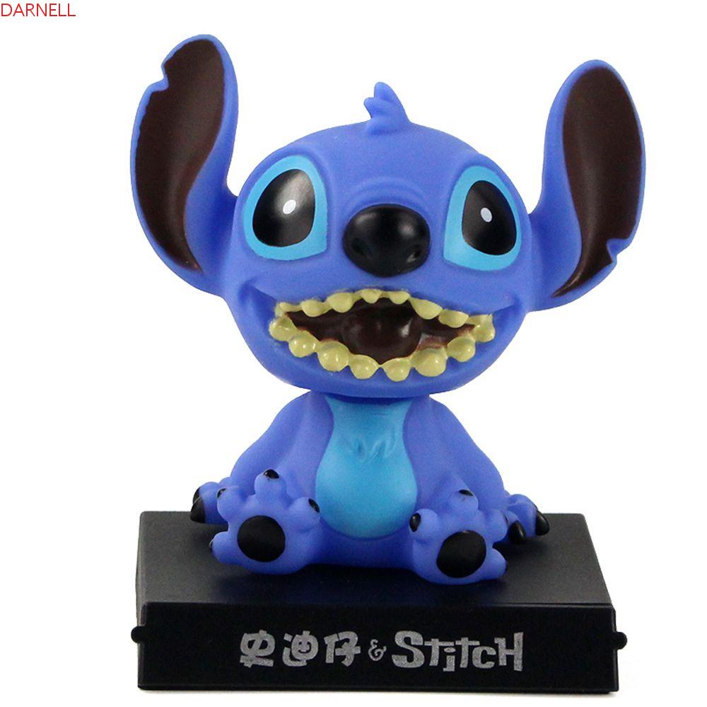 DARNELL Mô Hình Nhân Vật Stitch Lắc Đầu Trang Trí Xe Hơi